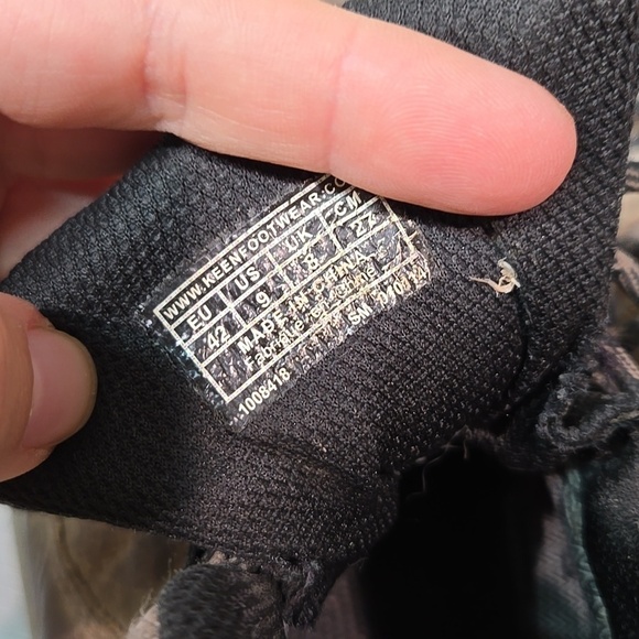 Keen Mens Dry High Top Leather Sneakers shoes sz 9
